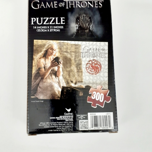 Set of 2 Puzzles "Walking Dead" & Game of Thrones" Puzzles 300 Pieces Each 14×11 - Picture 5 of 7